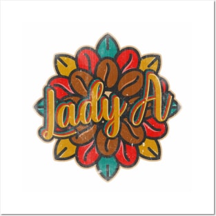 Lady A Coffee Posters and Art